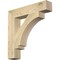 Ekena Millwork Imperial Block Rough Sawn Bracket, Douglas Fir, 4"W x 22"D x 22"H BKT04X22X22IMP05RDF - alternate 1